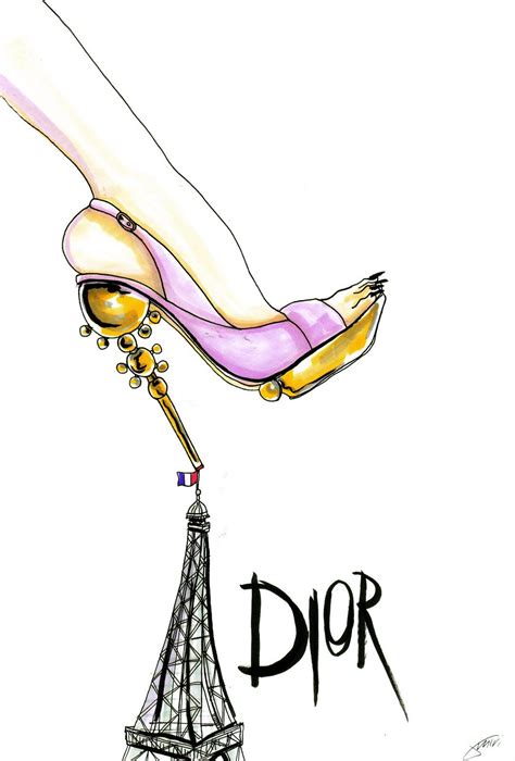 chaussure dior dessin|where to buy Dior shoes.